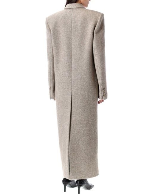 Magda Butrym Gray Long Classic Coat