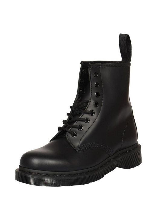 Dr. Martens Black 1460 Round Toe Lace-up Boots