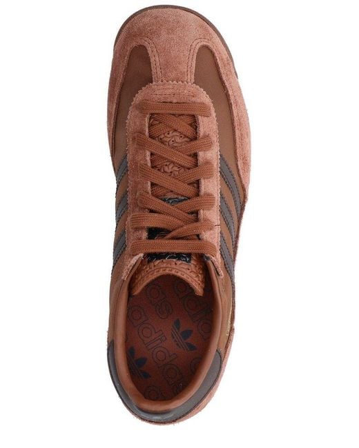 Adidas Originals Brown Sl 72 Rs 3-Stripe Sneakers for men