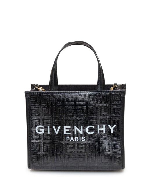 Givenchy Cotton 4g Motif Tote Bag in Black | Lyst Canada