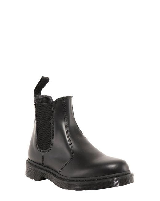 Dr. Martens Leather 2976 Mono Chelsea Boots in Black for Men | Lyst