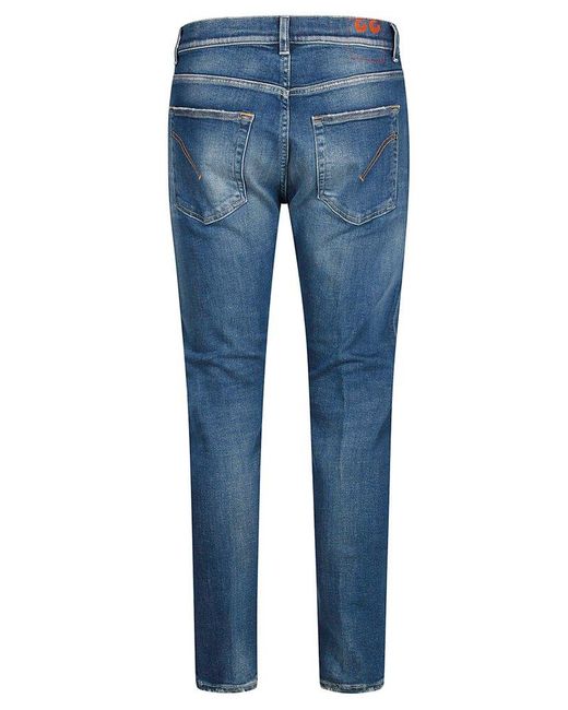 Dondup Blue Slim Fit Jeans for men