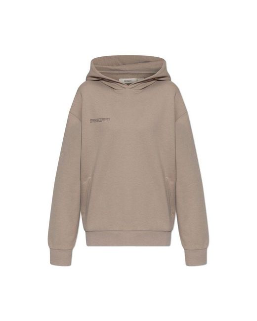 PANGAIA Natural Hoodie With Logo for men
