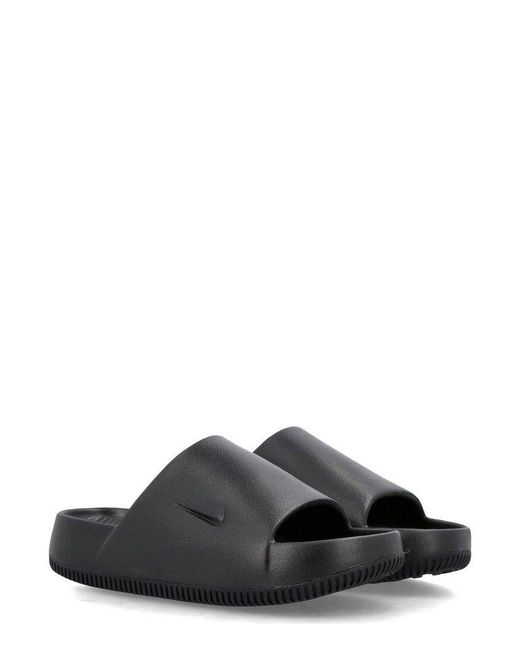 Nike Black Calm Open-toe Slides