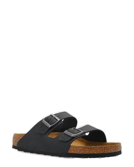 Birkenstock Black Arizona Soft Footbed Sandals for men