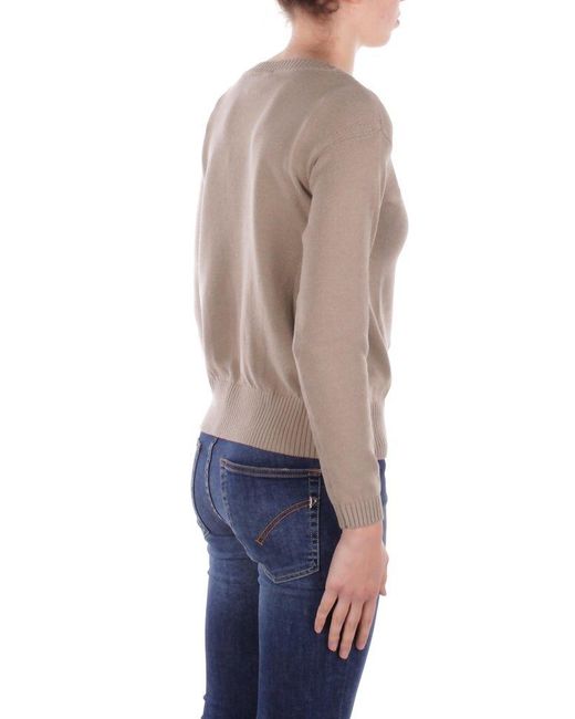 Max Mara Blue Sweaters Sand
