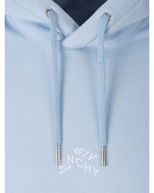 Givenchy Cotton Refracted Logo Hoodie 