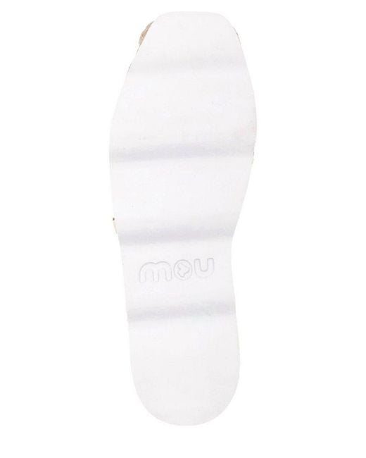 Mou Natural Espa Sandals