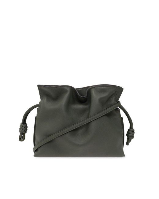Loewe Black Flamenco Mini Clutch Bag