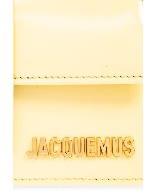 Jacquemus Metallic Le Bambino Small Top Handle Bag
