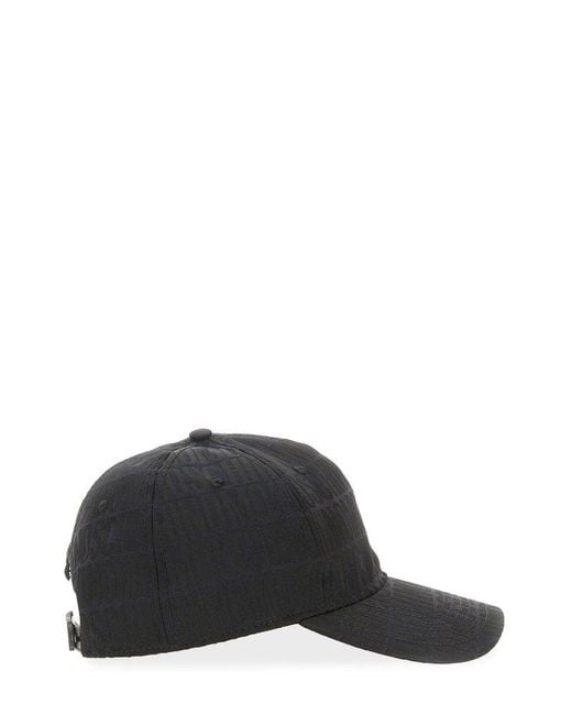 Moschino Black Baseball Cap for men