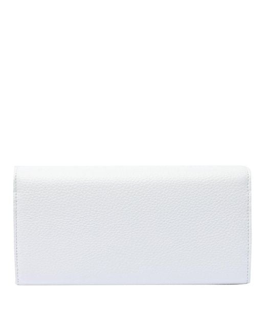 Vivienne Westwood White Orb-plaque Chain-linked Wallet