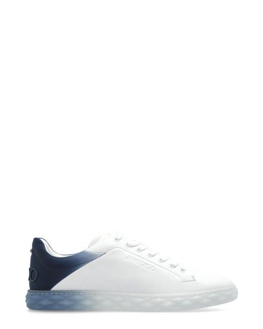 Jimmy Choo White Diamond Sneakers for men