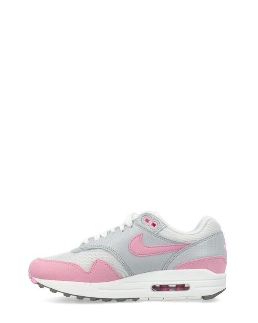 Nike Pink Air Max Logo-patch Lace-up Sneakers