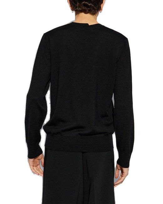 DSquared² Black Sweater With Logo, for men