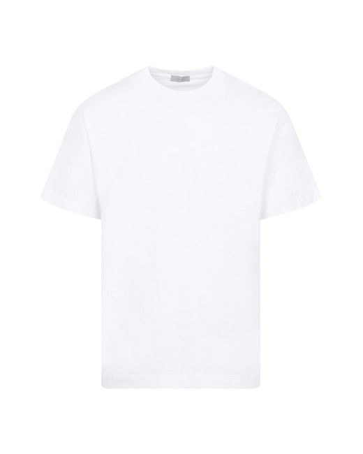Dior White T-shirt Top for men