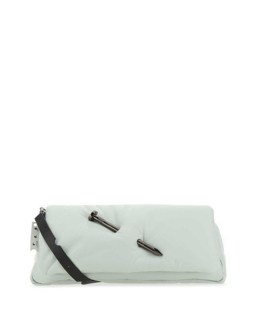 off white clutch