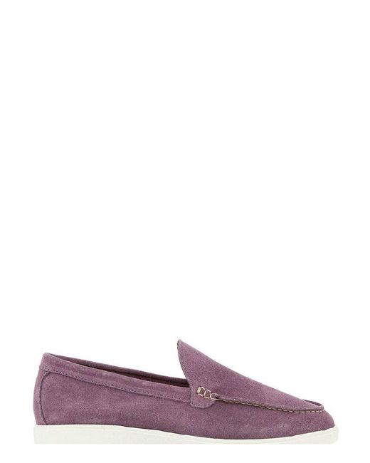 The Bekk Purple Pant Slip-On Loafers