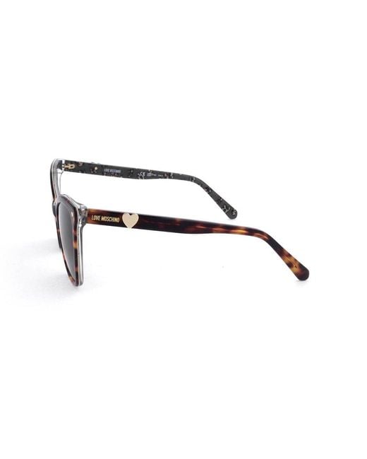 Love Moschino Multicolor Cat-Eye Frame Sunglasses