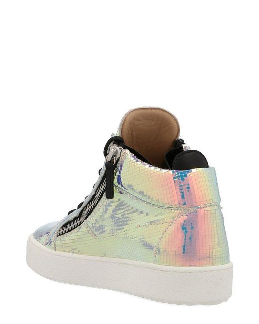 Giuseppe Zanotti Multicolor May London Lace-up Sneakers for men