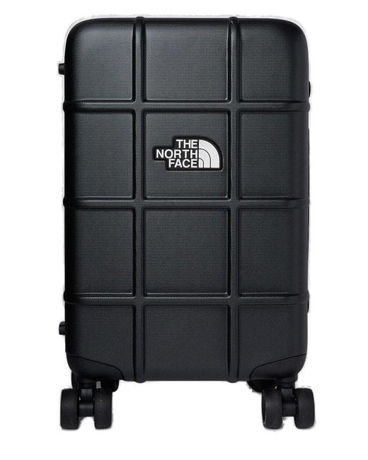 The North Face Black All Weather Logo Detailed 4 Wheeler Luggage for men