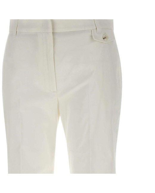 Liu Jo White Cropped Chinos