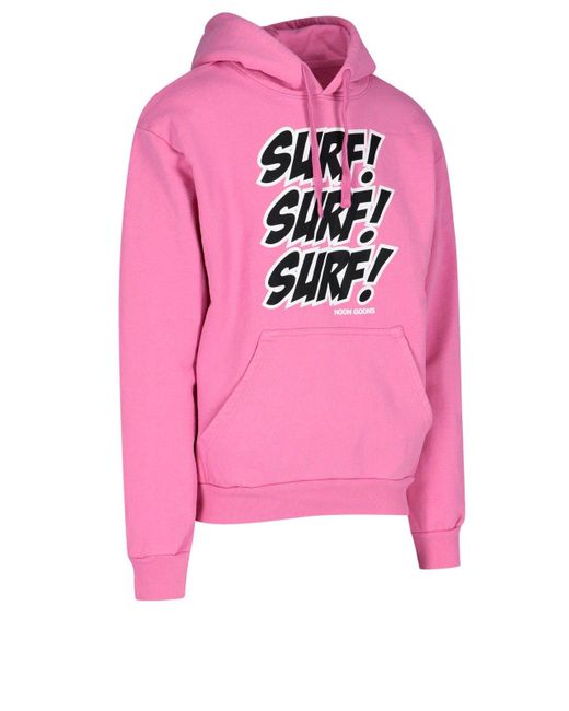 Pink surf hoodie Clearance