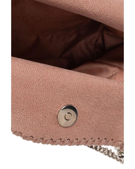 Stella McCartney Pink Falabella Mini Top Handle Bag