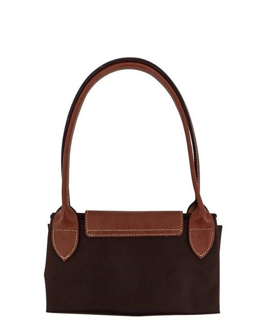 Longchamp Brown Le Pliage Medium Tote Bag