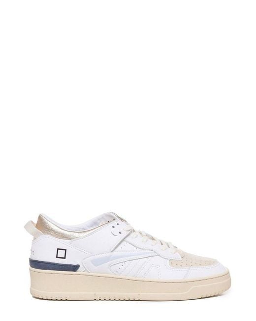 Date White Torneo Lace-up Sneakers