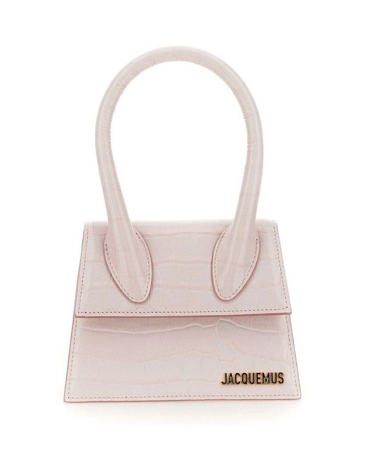 Jacquemus White Le Chiquito Moyen Tote Bag
