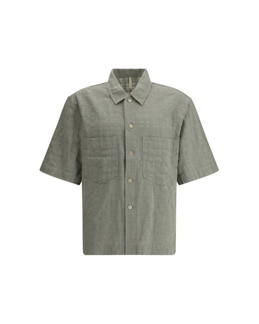 sunflower Gray Adam Short-Sleeved Shirt for men