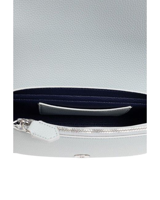 Emporio Armani Blue Shoulder Bag, , Light