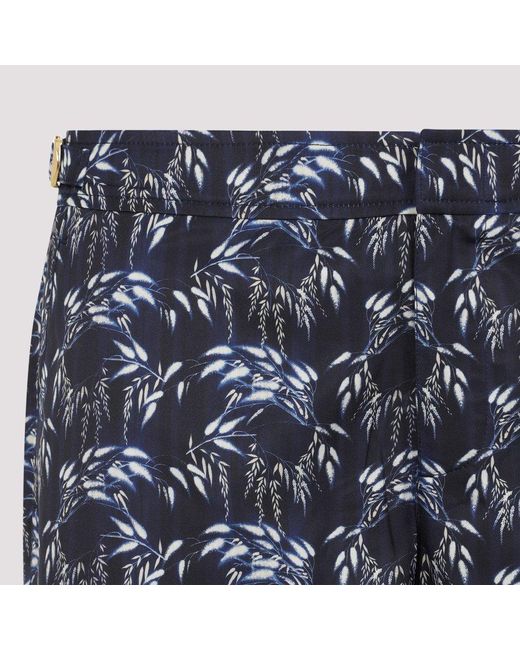 Orlebar Brown Blue Bulldog Catkin Swim Shorts for men