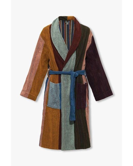 Paul Smith Multicolor Paul Smith Cotton Bathrobe Robe for men