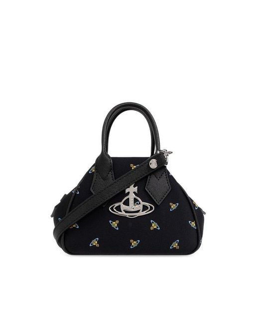 Vivienne Westwood Black Shoulder Bag 'Jasmine Mini'