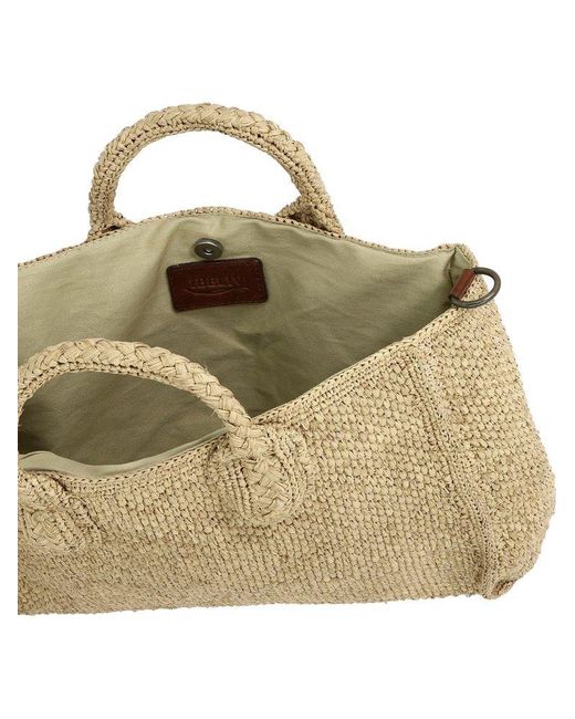 IBELIV Natural Rary Tote Bag