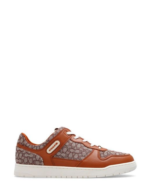 COACH Brown Sneakers With Monogram