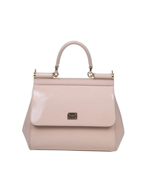 Dolce & Gabbana Pink Handbag From The Sicily Line