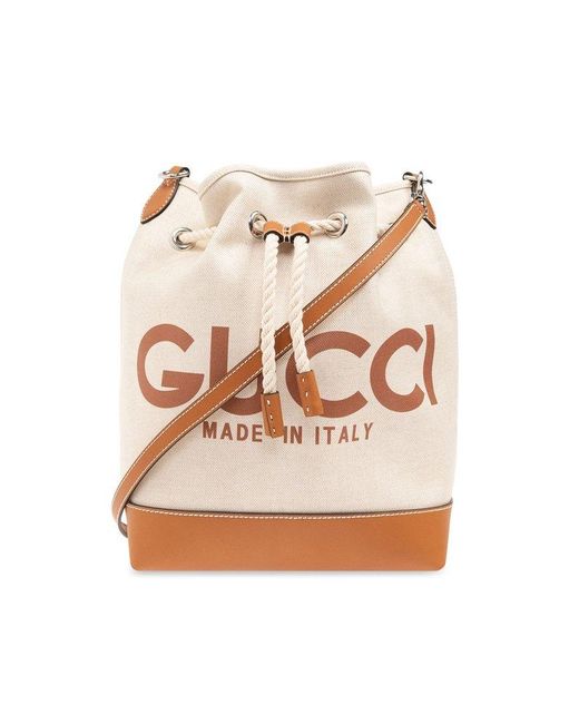 Gucci Natural GG Printed Small Shoulder Bag