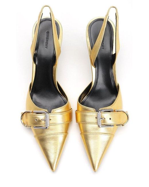Givenchy Metallic Voyou Sandals