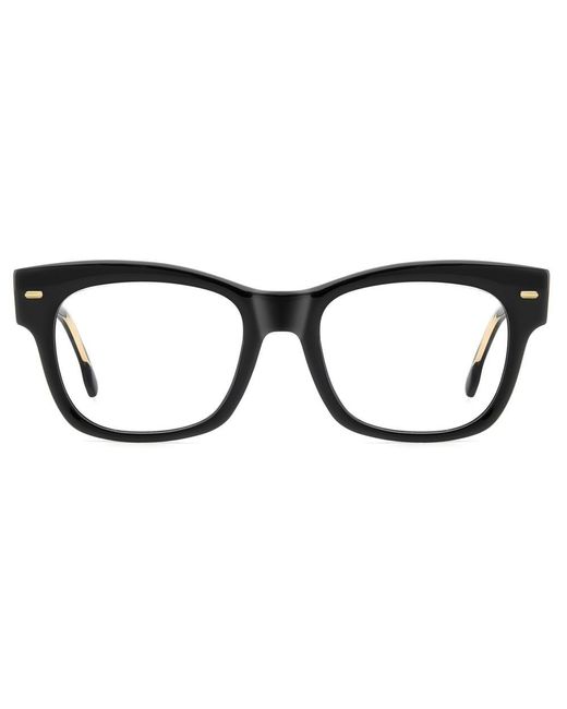Rectangular Rim Designed Glasses Carrera Rectangular Frame Full Rim Optical Glasses in Black | Lyst UK