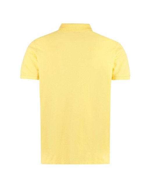 Polo Ralph Lauren Yellow Cotton-piqué Polo Shirt for men
