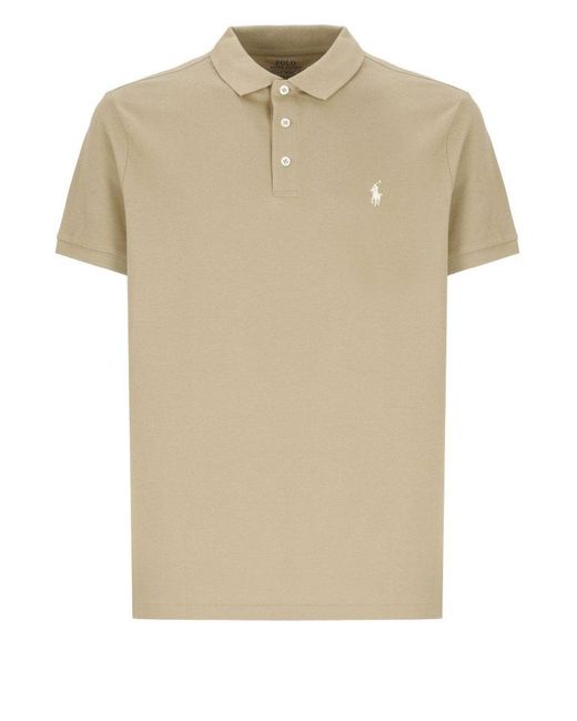 Polo Ralph Lauren Natural T-Shirts And Polos for men