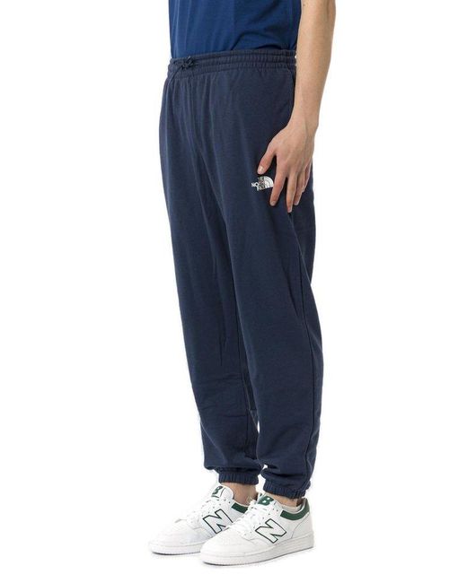 The North Face Blue Simple Dome Light Regular Tapered Joggers for men