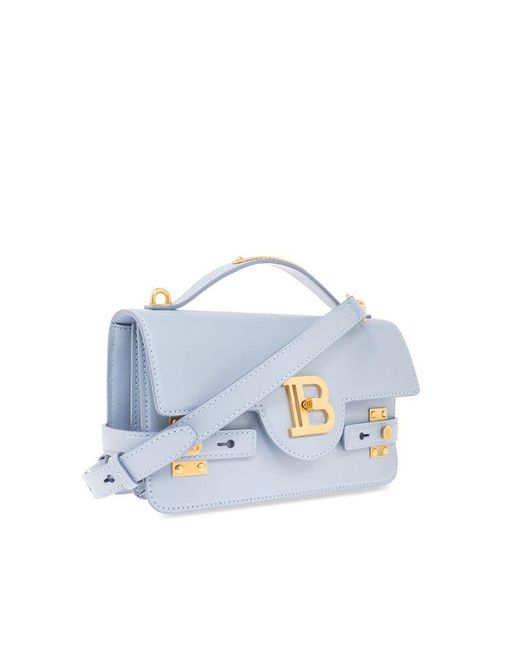 Balmain Blue 'b-buzz 24' Shoulder Bag,
