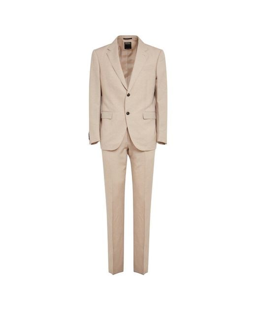 Zegna Natural Two-piece Tailored Suit for men
