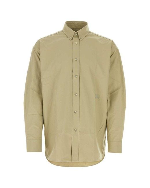 Burberry Multicolor Army Oxford Shirt for men