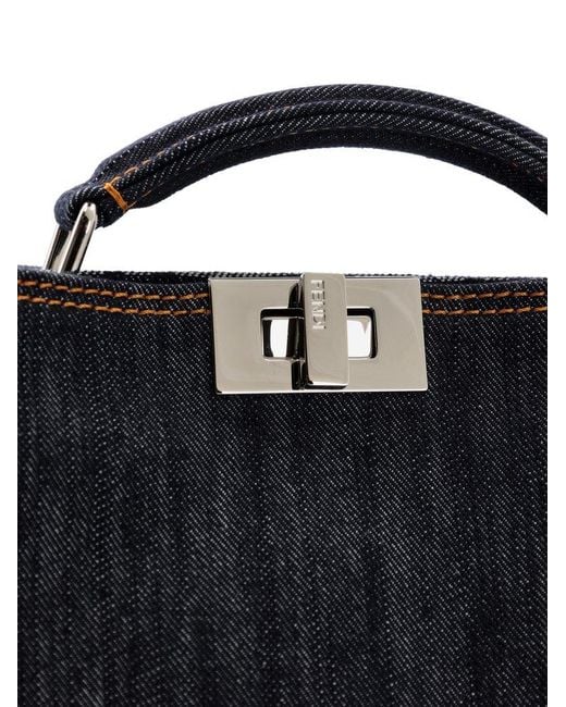 fendi peekaboo denim