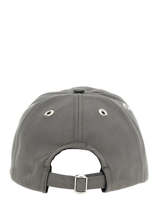 AMI Gray Logo Cap Hats for men